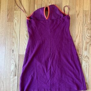 Anthropologie Halter Summer Mini Dress